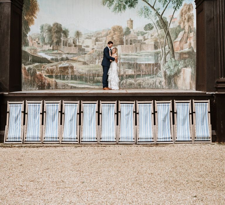 Celestial Inspired Wedding With Constellation Table Plan & Bride In Pronovias At Larmer Tree Gardens Dorset With Images From Green Antlers Photography