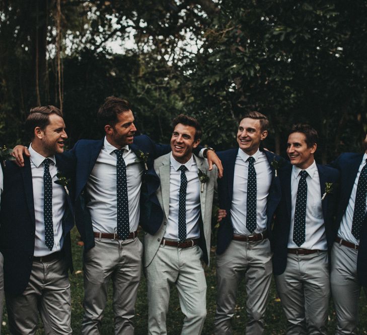 Groomsmen | Outdoor Woodland Wedding in South Africa | Michigan Behn Photography