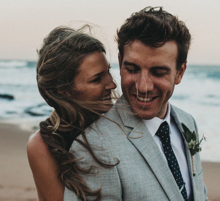 Coastal Bride & Groom Portrait | Outdoor Woodland Wedding in South Africa | Michigan Behn Photography