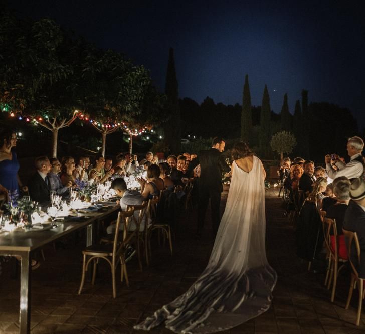 Cosmic Inspired Destination Wedding Barcelona With Epic Dessert Table & Outdoor Woodland Ceremony With Pampas Grass Planning Paloma Cruz Images Pablo Laguia