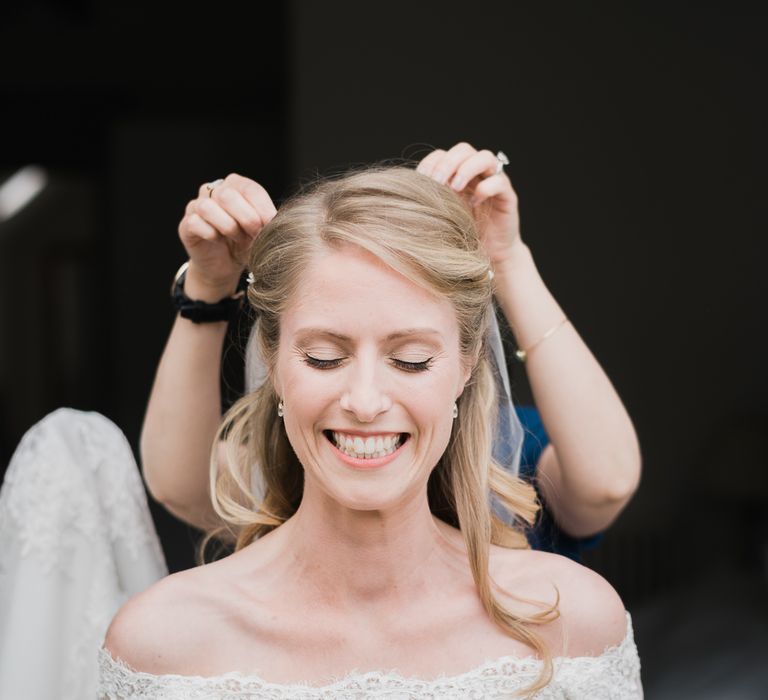 Bride Getting Ready