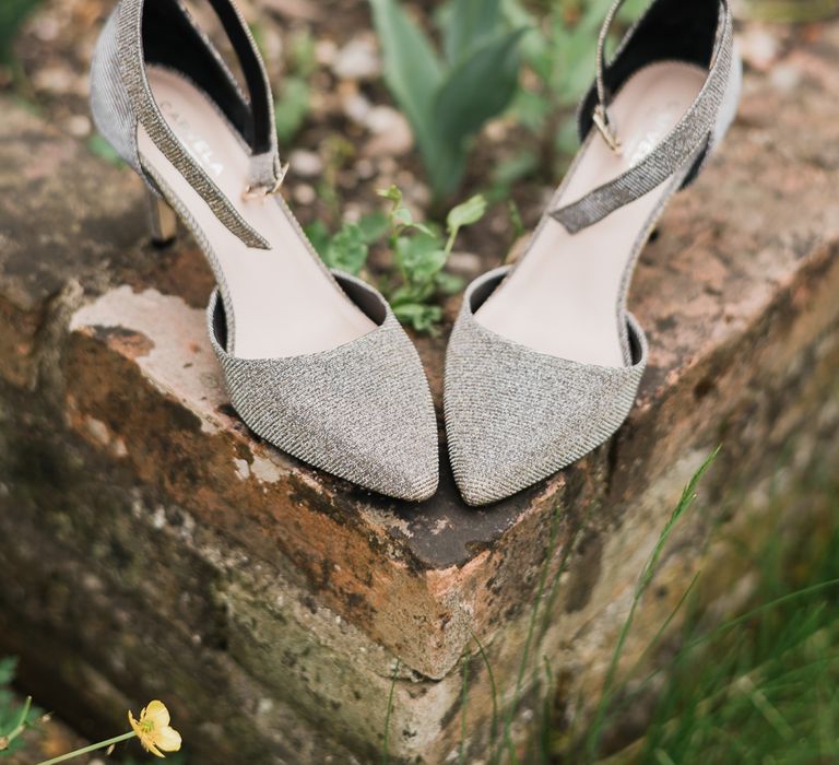 Metallic Kurt Geiger Wedding Shoes