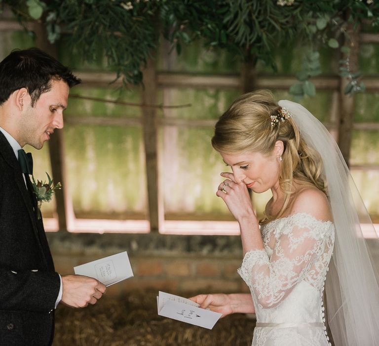 Humanist Wedding Ceremony At North Hidden Barn