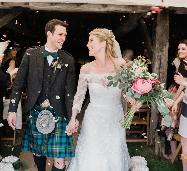 Humanist Wedding Ceremony At North Hidden Barn