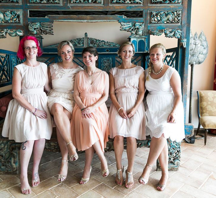 High Street Peach Bridesmaid Dresses