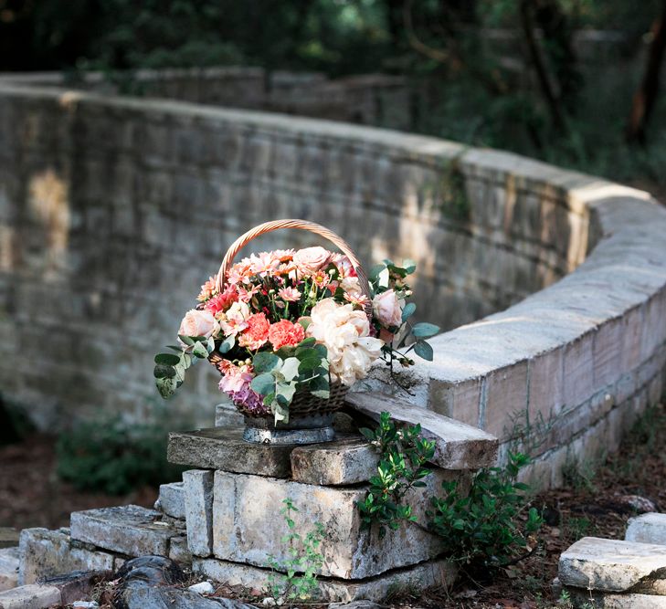 Coral & Peach Wedding Flowers