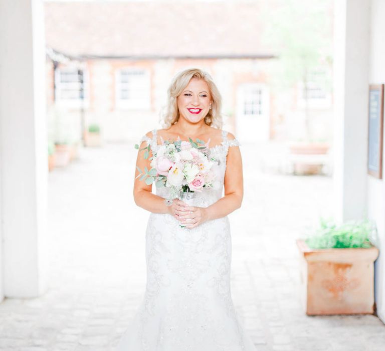 Bride in Sottero & Midgley Marigold Gown | White Stag Wedding Photography