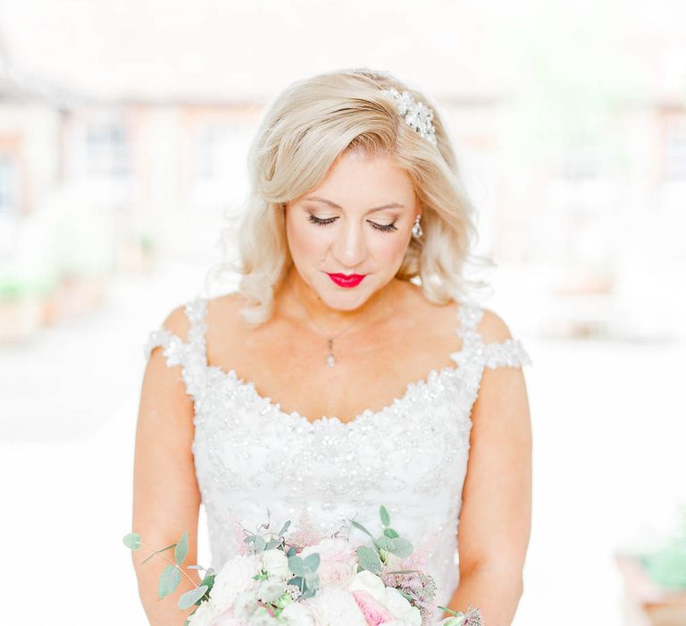 Bride in Sottero & Midgley Marigold Gown | White Stag Wedding Photography