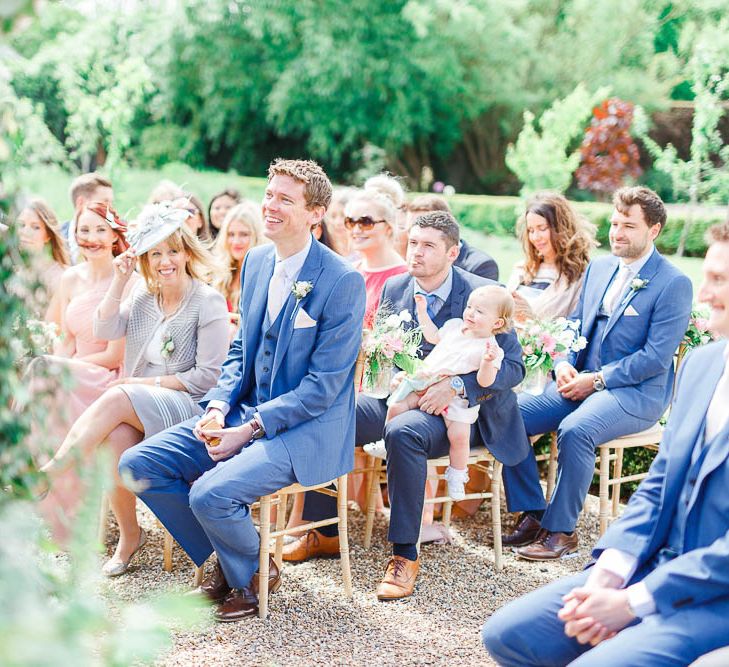 Outdoor Ceremony | The Secret Garden Wedding Venue in Essex | White Stag Wedding Photography