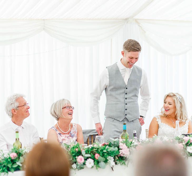 Wedding Speeches | The Secret Garden Wedding Venue in Essex | White Stag Wedding Photography