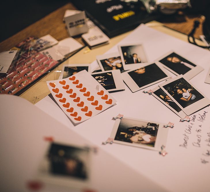 Polaroid Picture Guest Book | Stylish London Wedding Planned by Revelry Events | Story + Colour Photography