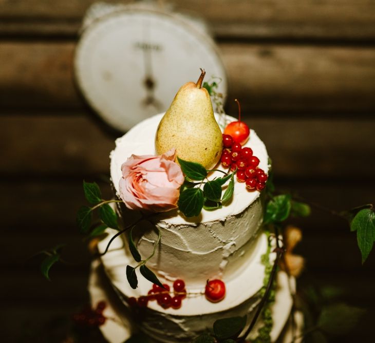 Botanical Barn Wedding In Scotland With An Abundance Of Foliage & Flowers With Bride In Vintage Gown By Elizabeth Avey & Images From Tub Of Jelly