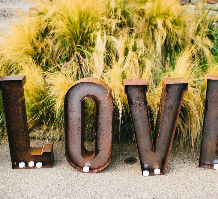 LOVE Sign For Wedding Day