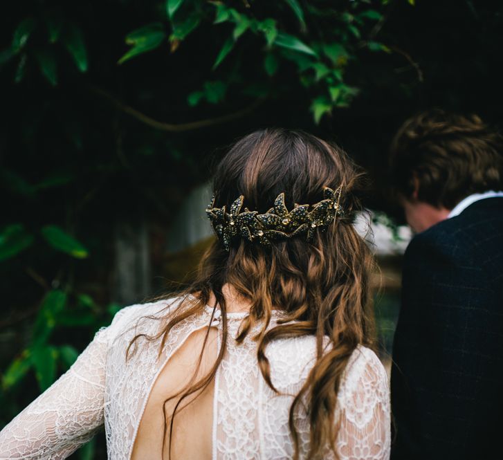 Celestial Hair Piece For Bride