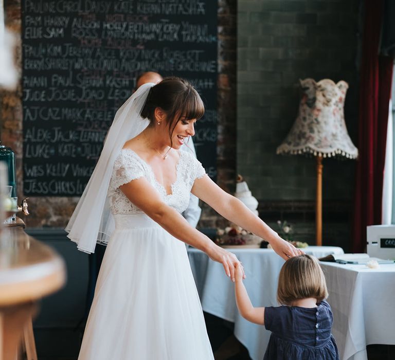 Bride in Cymbeline Wedding Dress | Bride in Cymbeline Wedding Dress | Groom in Bailey Nelson Suit | Laid Back Pub Wedding at The Londesborough | Miss Gen Photography