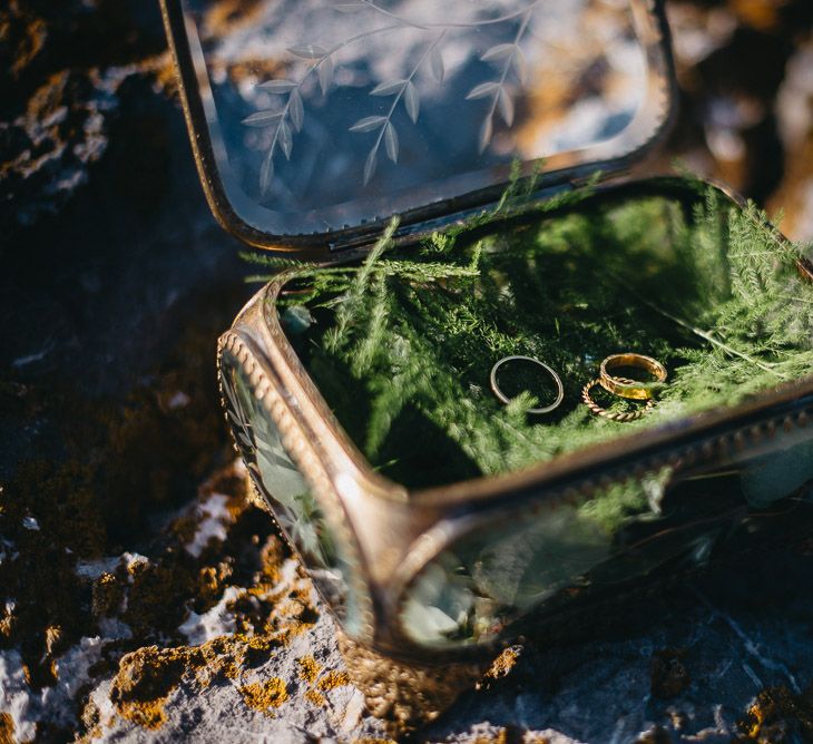 Engagement Shoot On The Cliffside In Asturias With Incredible Floral Ceremony Arch