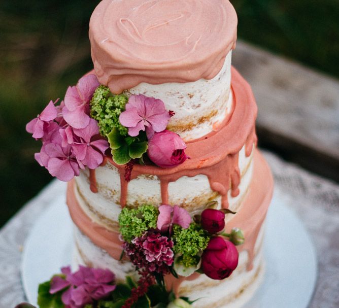 Cake With Drip Icing