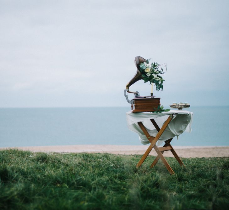 Vintage Gramophone Wedding Decor