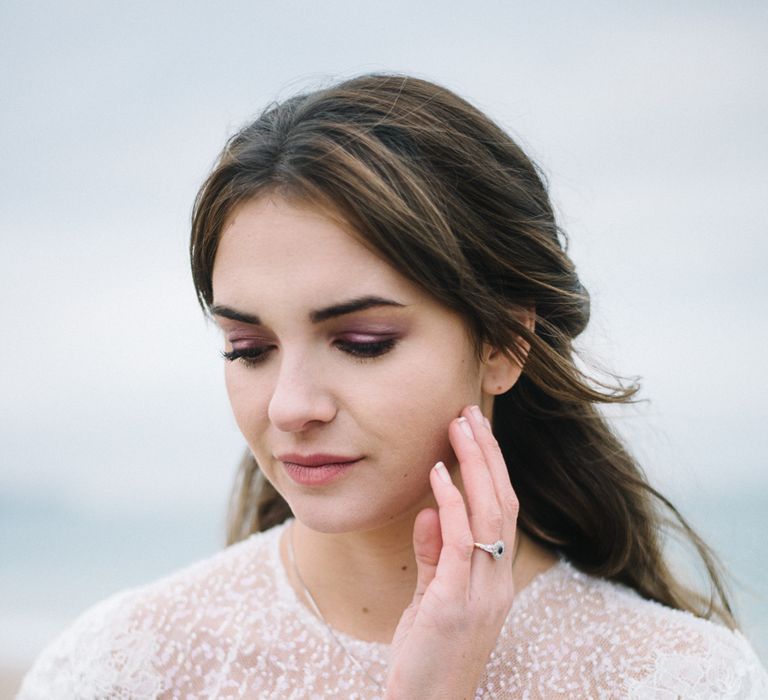 Jesus Peiro Wedding Dress For A Beach Wedding Shoot