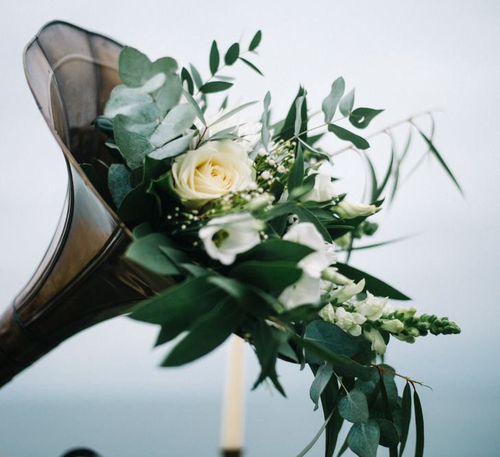 Vintage Gramophone Wedding Decor