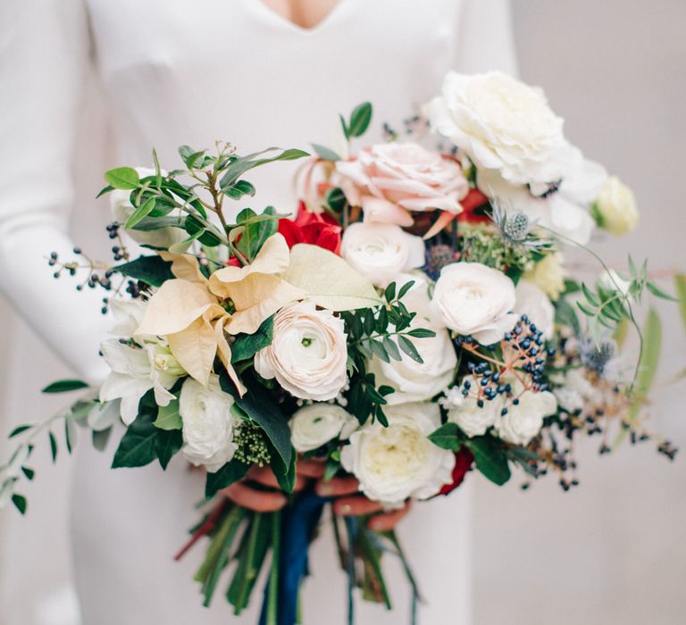 Elegant Bridal Bouquet by Palais Flowers