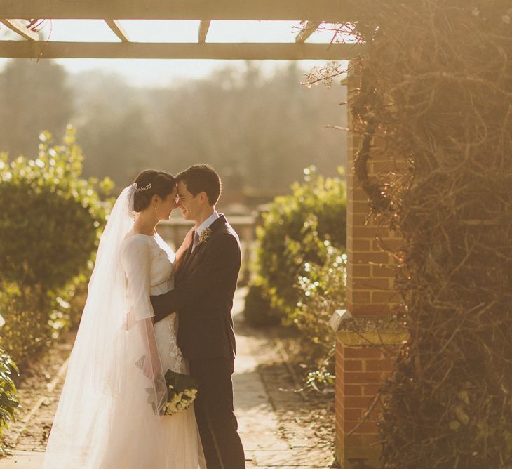 Bride in JLM Couture Ti-Adora Wedding Dress | Groom in Moss Bros Suit | Matt Penberthy Photography