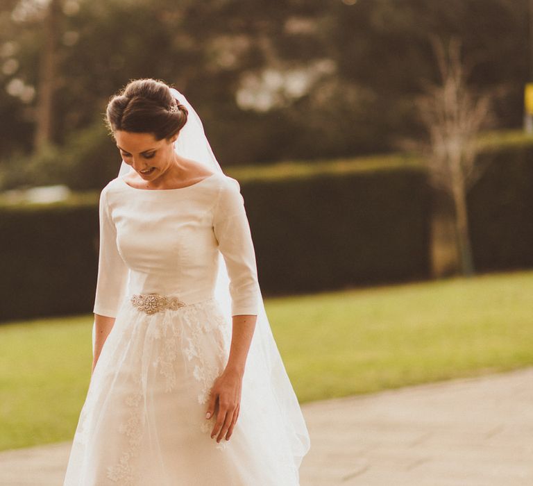 Bride in JLM Couture Ti-Adora Wedding Dress | Matt Penberthy Photography