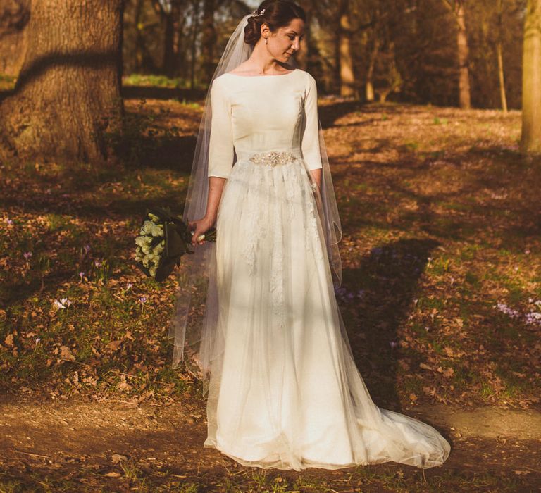 Bride in JLM Couture Ti-Adora Wedding Dress | Matt Penberthy Photography