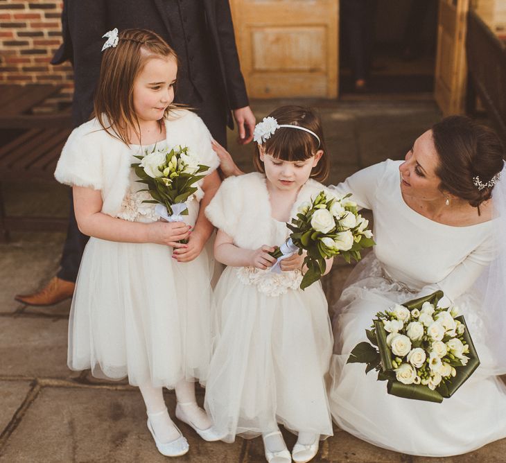 Flower Girls in Monsoon | Bride in JLM Couture Ti-Adora Wedding Dress | Matt Penberthy Photography