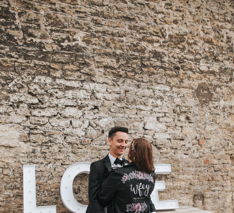 Sequin Phase Eight Wedding Dress For A Relaxed Wedding At The Little Theatre Cinema & The Silk Mill Studios With Image By Pear & Bear Photography