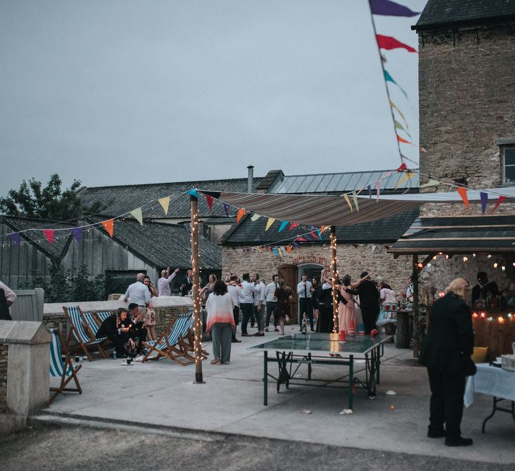 Sequin Phase Eight Wedding Dress For A Relaxed Wedding At The Little Theatre Cinema & The Silk Mill Studios With Image By Pear & Bear Photography