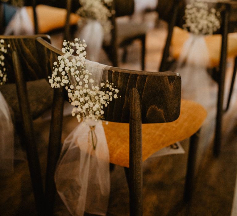 Gypsophila Fairy Lights & Dark Florals For A Family Focused Wedding At The Georgian Townhouse Norwich With Images By Camilla Andrea Photography