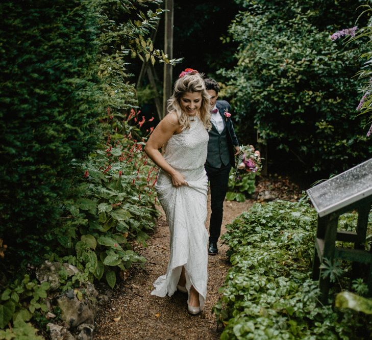 Gypsophila Fairy Lights & Dark Florals For A Family Focused Wedding At The Georgian Townhouse Norwich With Images By Camilla Andrea Photography