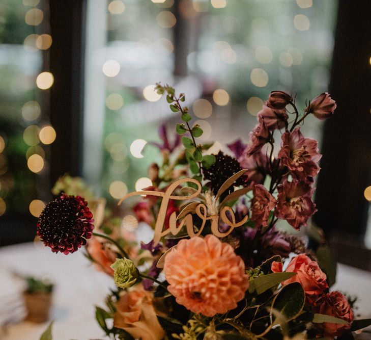 Gypsophila Fairy Lights & Dark Florals For A Family Focused Wedding At The Georgian Townhouse Norwich With Images By Camilla Andrea Photography