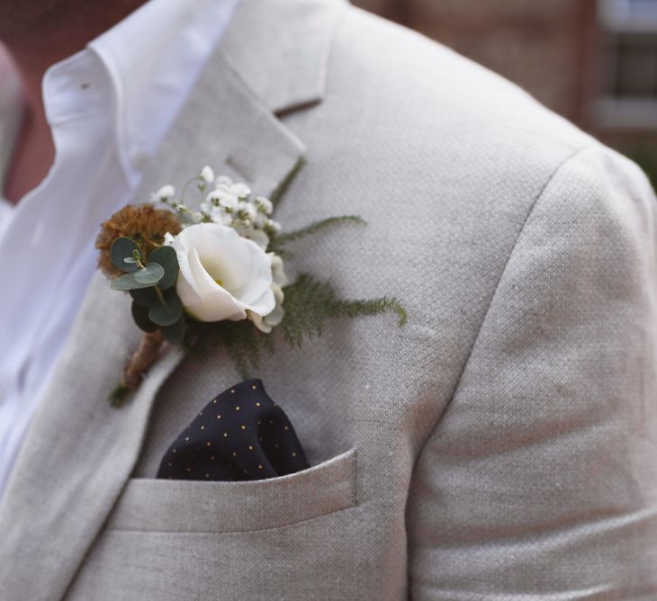 White Buttonhole