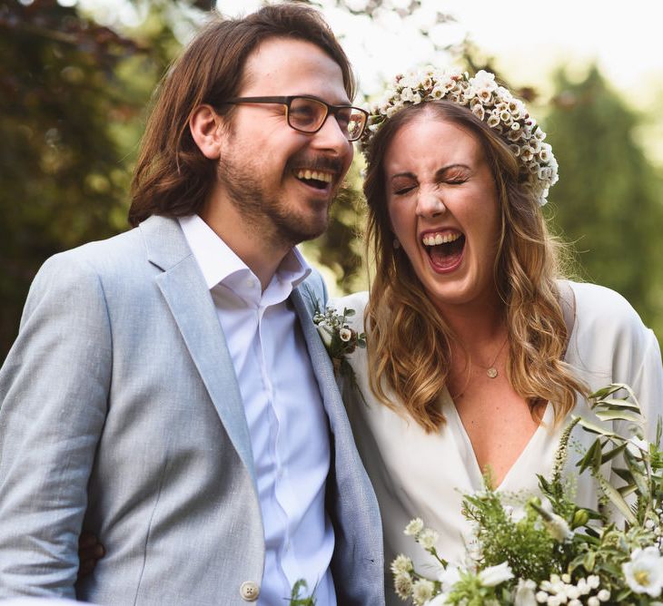 Bride & Groom Outdoor Humanist Wedding Ceremony