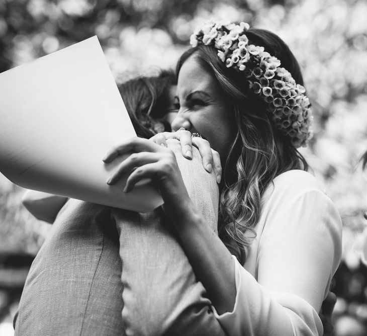 Bride & Groom Outdoor Humanist Wedding Ceremony