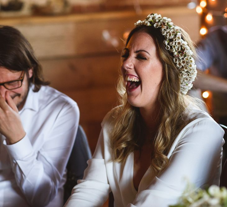 Bride & Groom Laughter