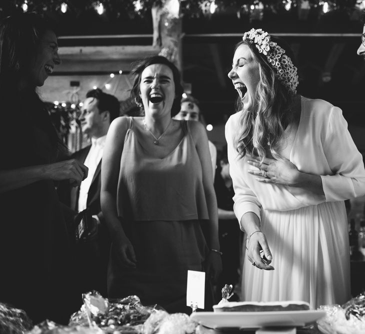 Bride & Groom Laughter