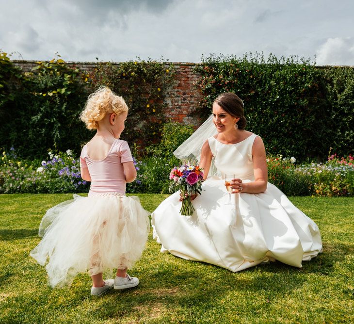 Bride & Flower Girl