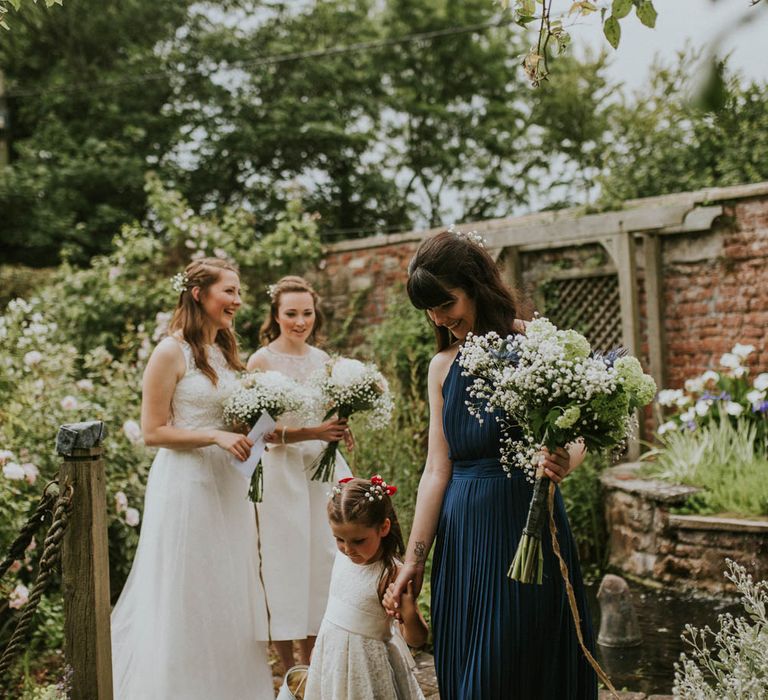 Two Brides with ASOS & Arielle by Heidi Hudson Wedding Dresses | Rustic Tipi Wedding at The Grange, Belluton, Pensford | Images by Felix Russell-Saw & Ryan Winterbotham