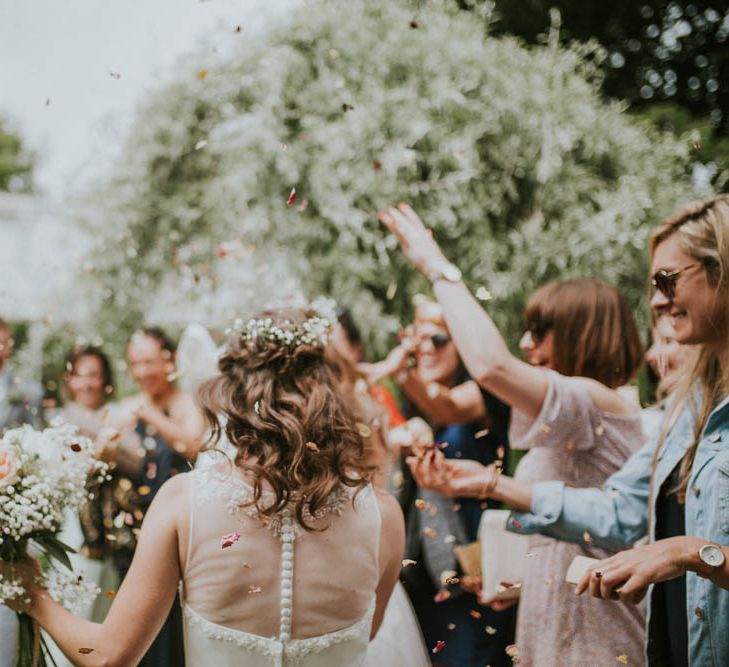 Two Brides with ASOS & Arielle by Heidi Hudson Wedding Dresses | Rustic Tipi Wedding at The Grange, Belluton, Pensford | Images by Felix Russell-Saw & Ryan Winterbotham