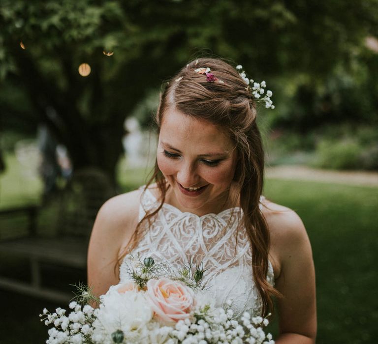 Two Brides with ASOS & Arielle by Heidi Hudson Wedding Dresses | Rustic Tipi Wedding at The Grange, Belluton, Pensford | Images by Felix Russell-Saw & Ryan Winterbotham