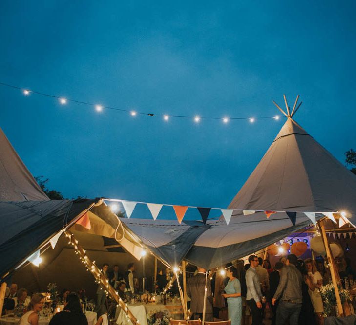 Rustic Tipi Wedding at The Grange, Belluton, Pensford | Images by Felix Russell-Saw & Ryan Winterbotham