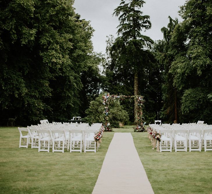 Outdoor Aisle & Altar