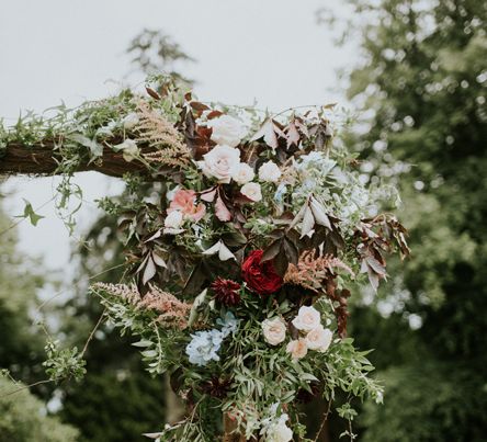 Floral Arch Wedding Flowers