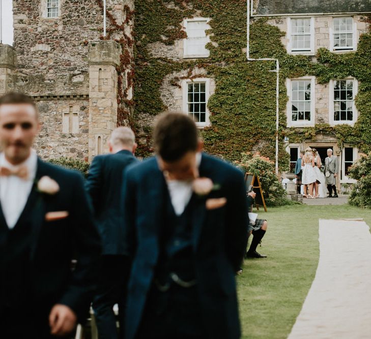 Groom Waiting at The Altar | Wedding Ceremony