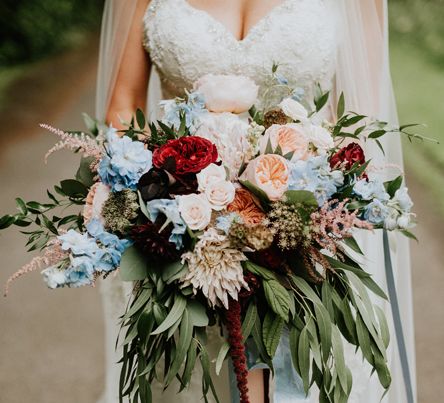 Autumnal Bridal Bouquet