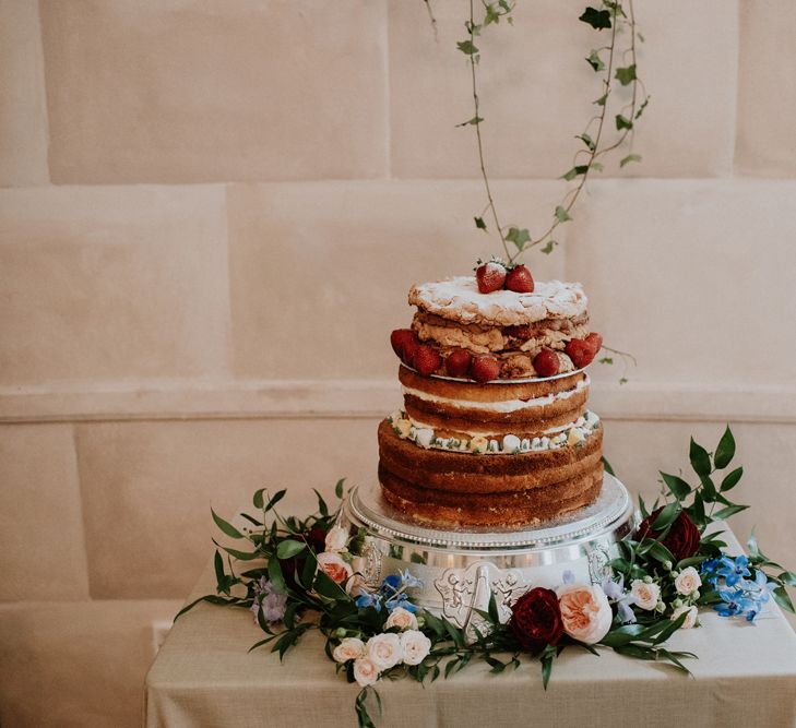 Homemade Wedding Cake