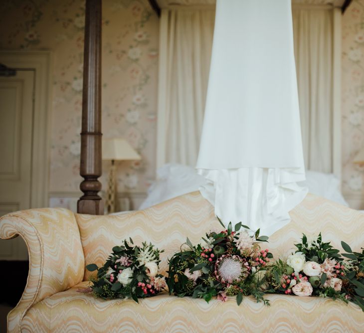 Bridal Preparations | Protea Bouquets | The Lou's Photography